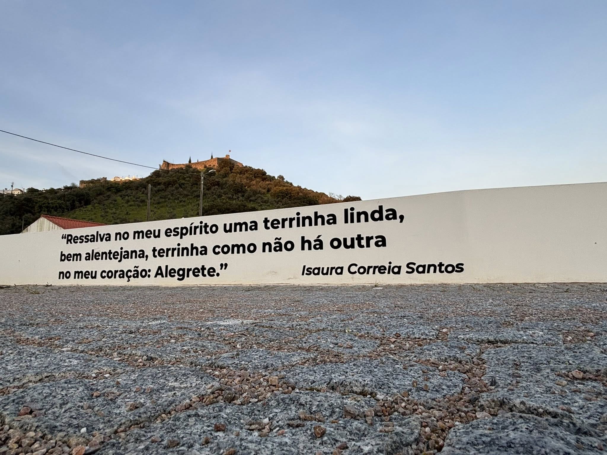 A entrada em Alegrete ficou ainda mais enriquecida