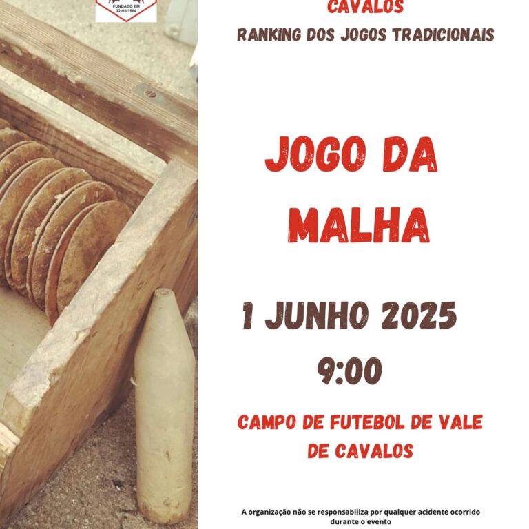 Os Jogos Tradicionais estão de regresso à Freguesia de Alegrete!
