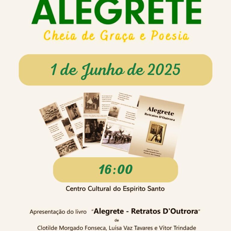 Hoje Alegrete vai acordar cheia de poesia!
