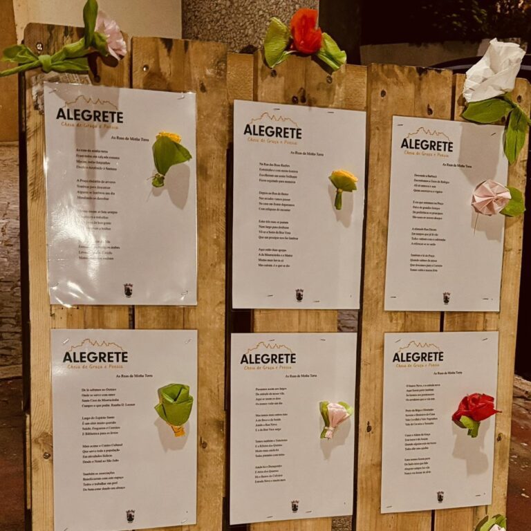 Alegrete: há mais de 100 poemas para descobrir nas ruas da vila