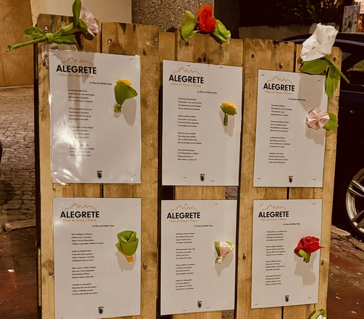 Alegrete: há mais de 100 poemas para descobrir nas ruas da vila